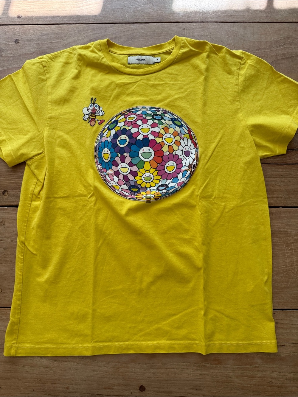 Takashi Murakami x Pangaia Flowerball T-Shirt sz small